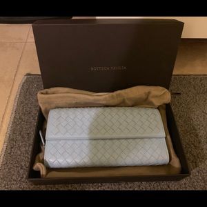 Bottega Veneta Blue Wallet (Used)